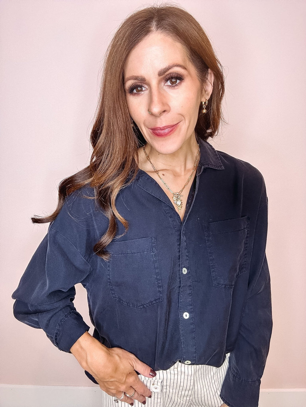 Midnight Sun Button Down Shirt